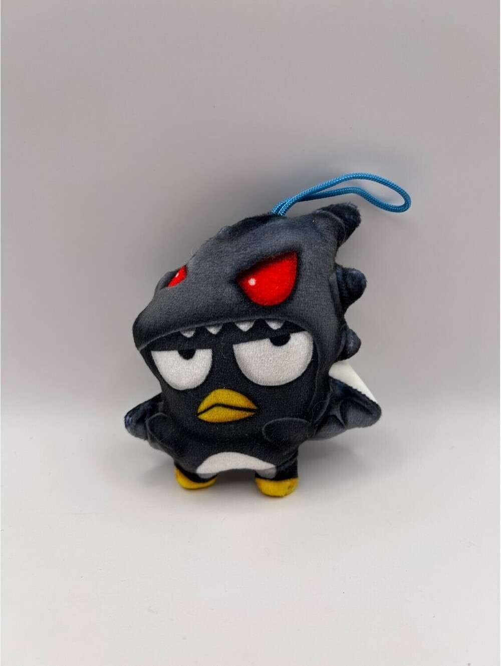 Sanrio Badtz-Maru As Red-Eyes Black Dragon Plush Toy Keychain Fabric